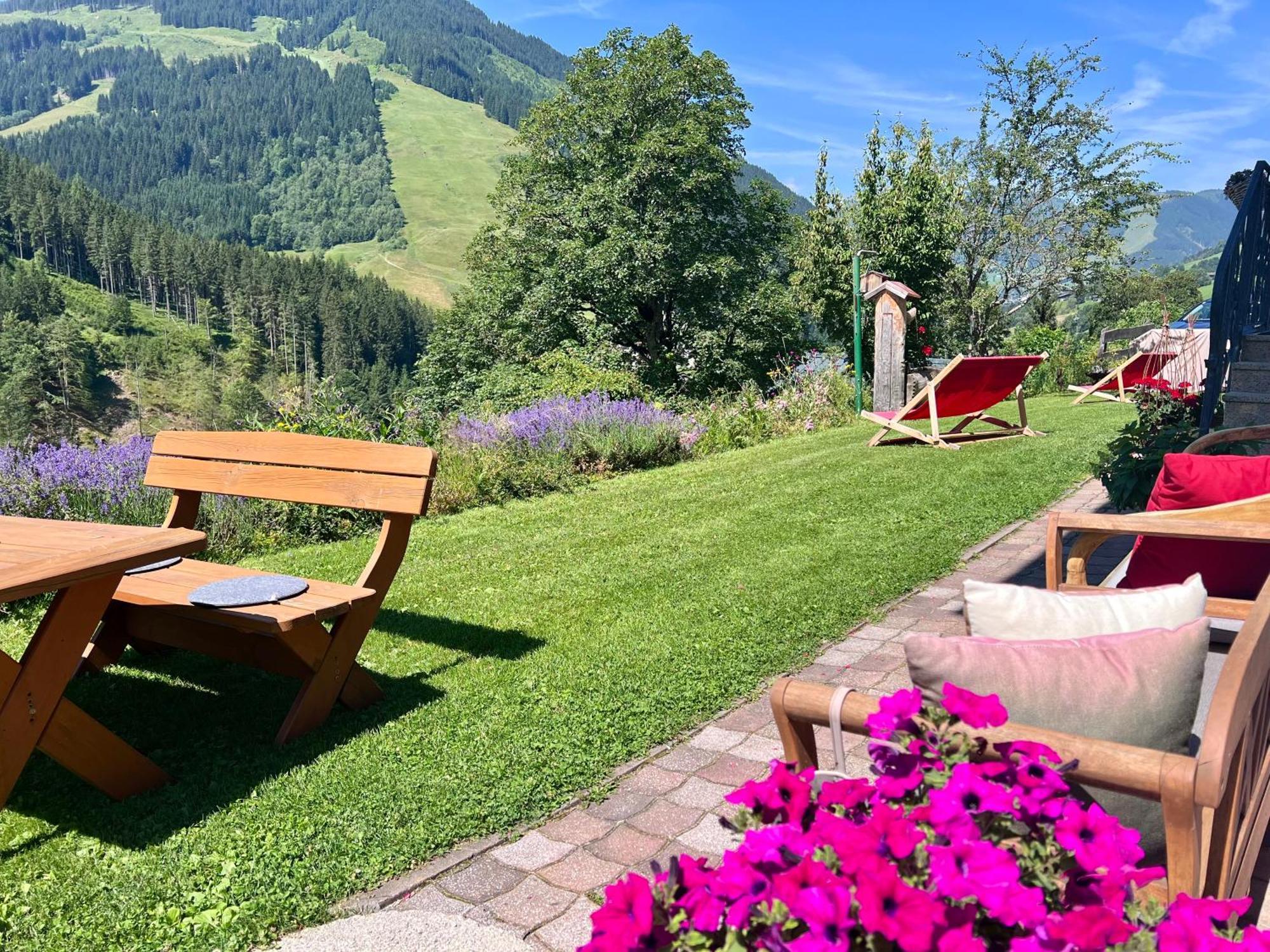 Alm Seasons Premium Chalet & Studios Saalbach-Hinterglemm Esterno foto